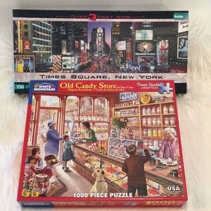 PUZZLES! Set of 2. Both Have Been Put Together 1x.